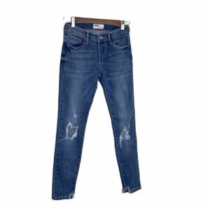 HELLAHECTIK Distressed Skinny Jeans Size 25